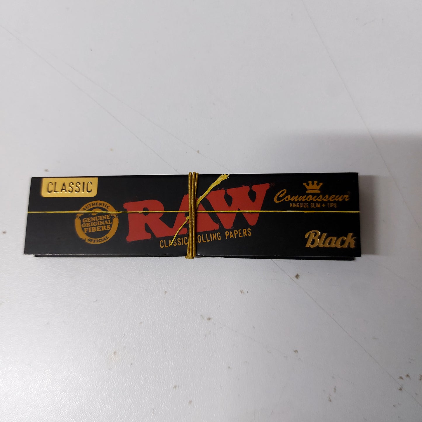 RAW Black Classic Papers - King Size + Tips