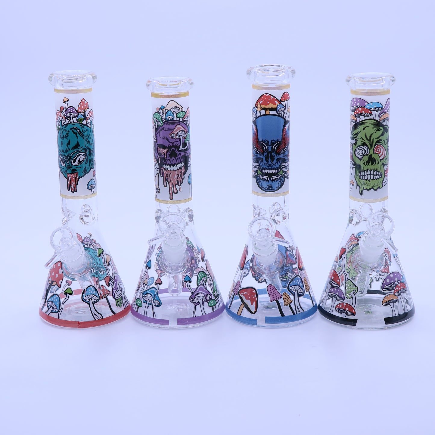 12" Shroomz Beaker Glass Bong