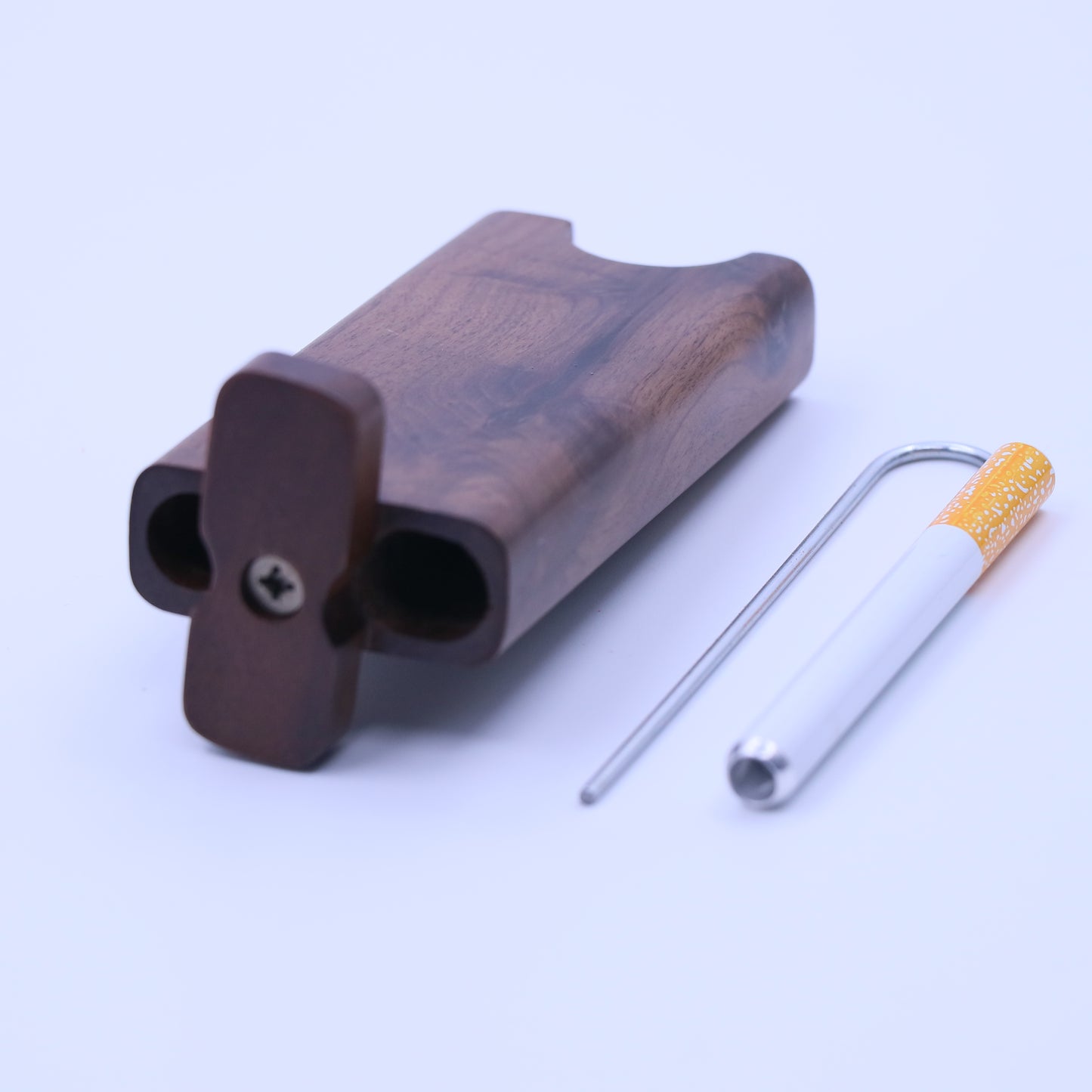 Fancy Wooden Dug Out & One-Hitter Kit