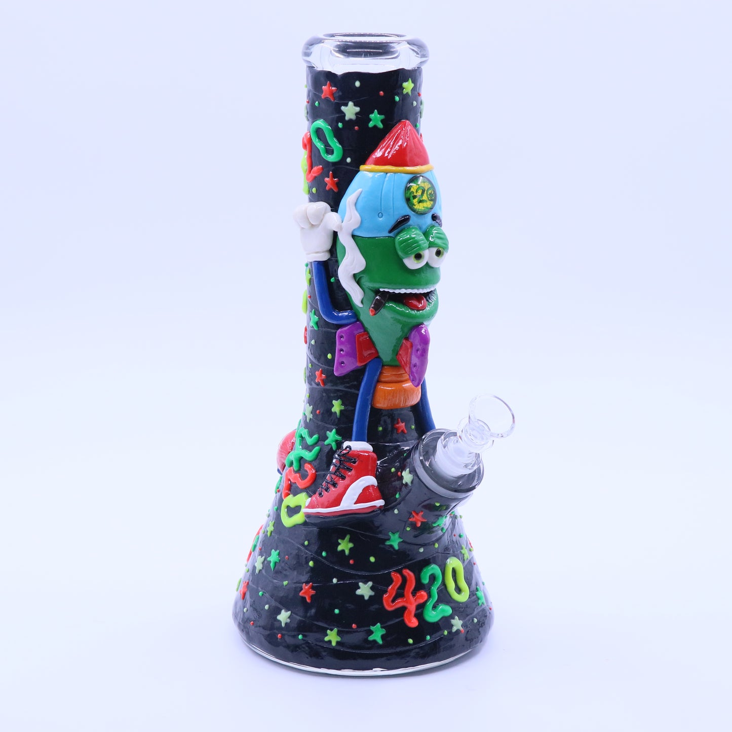 12" Heady Glass Waterpipe - 420