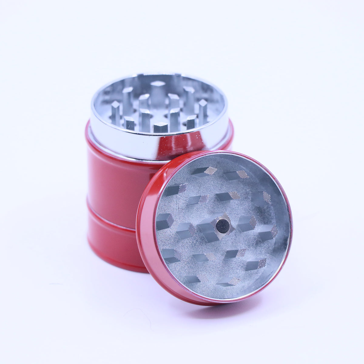40 mm Oil Barrel 3-Part Metallic Grinder - Small
