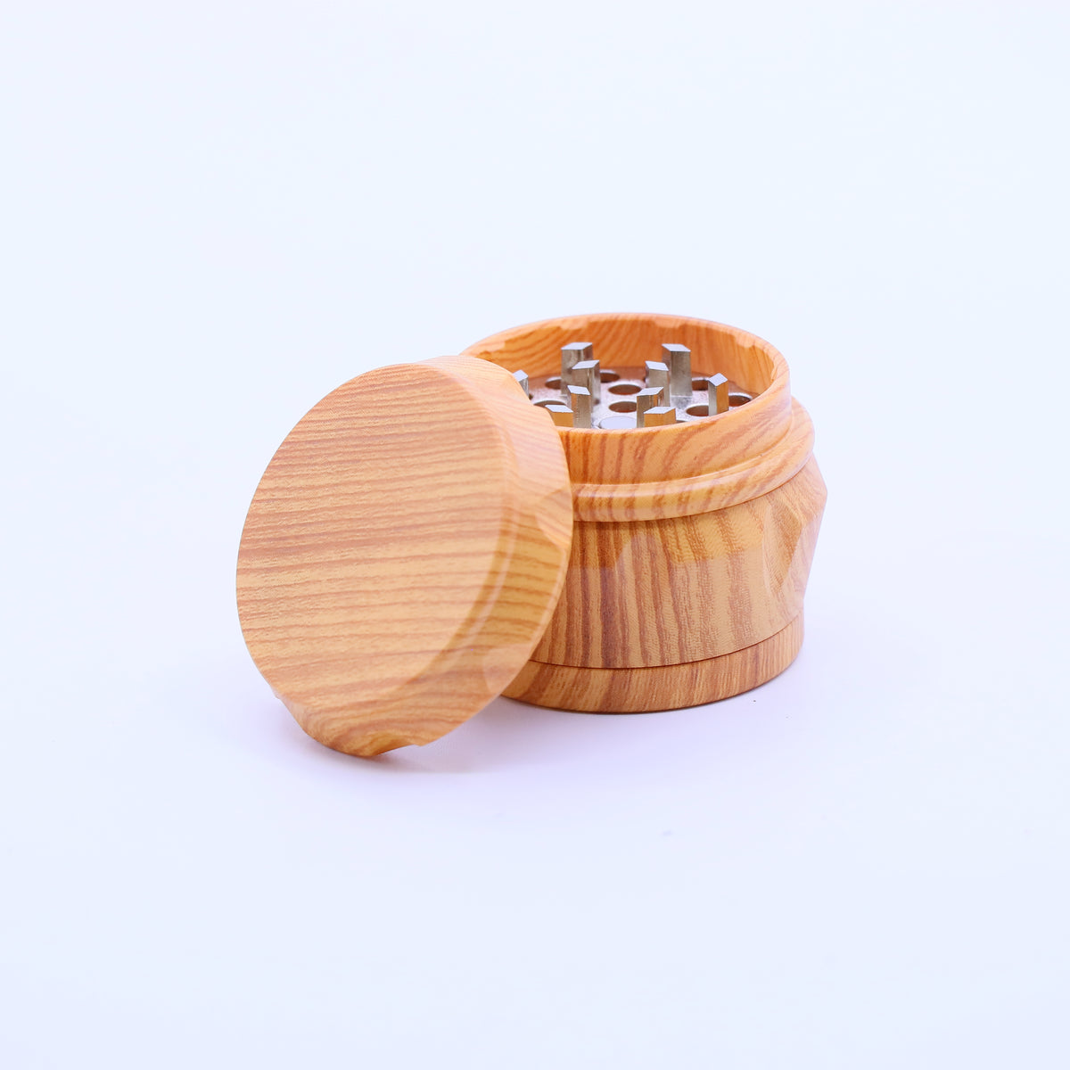 50 mm Woody 4-Part Resin Metallic Grinder - Medium