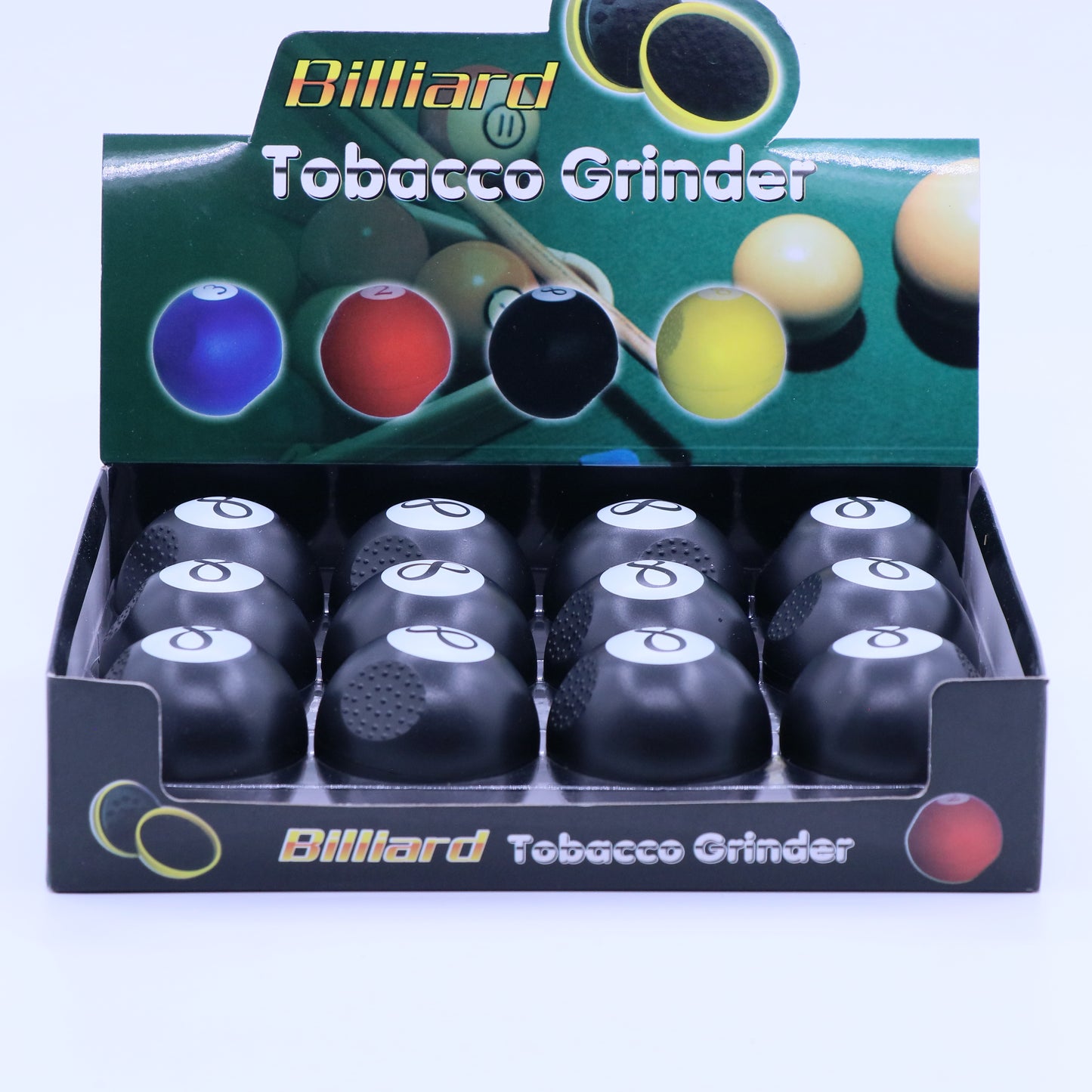 40mm 8-Ball 2 Part Acrylic Grinder - Small