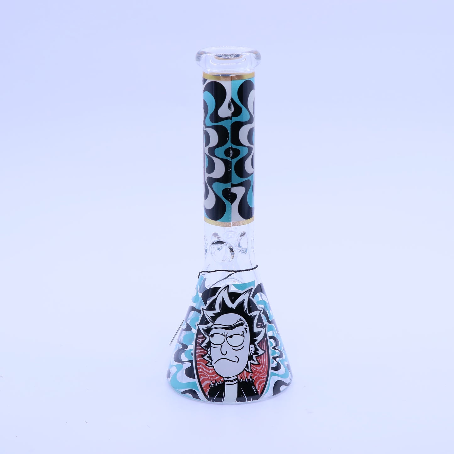 12" R&M Beaker Glass Bong