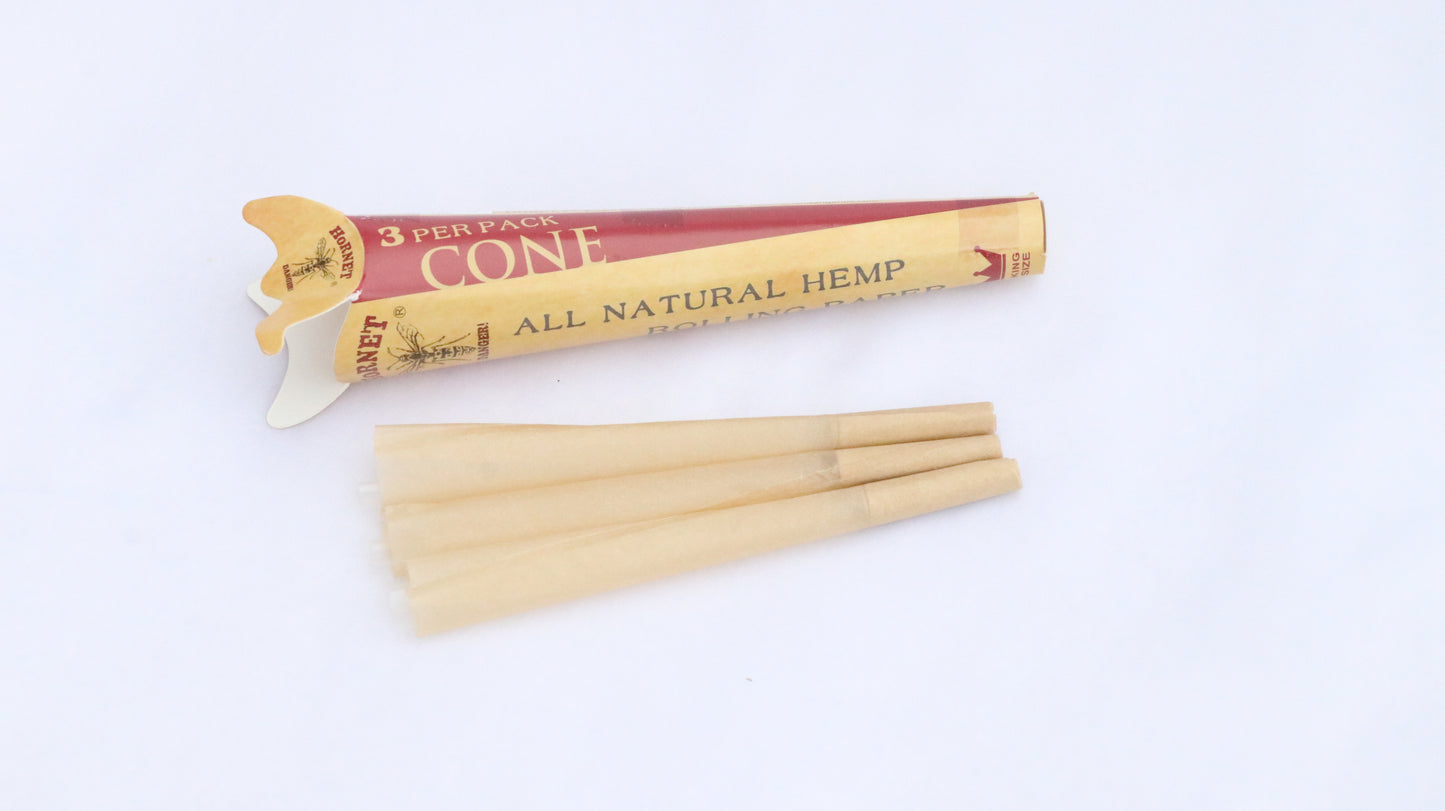 Hornet Kingsize Cones- 3 pack - Fancy Puffs Smoke Shop