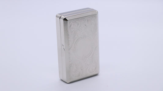 Metallic Stash Tin with Paper Clip