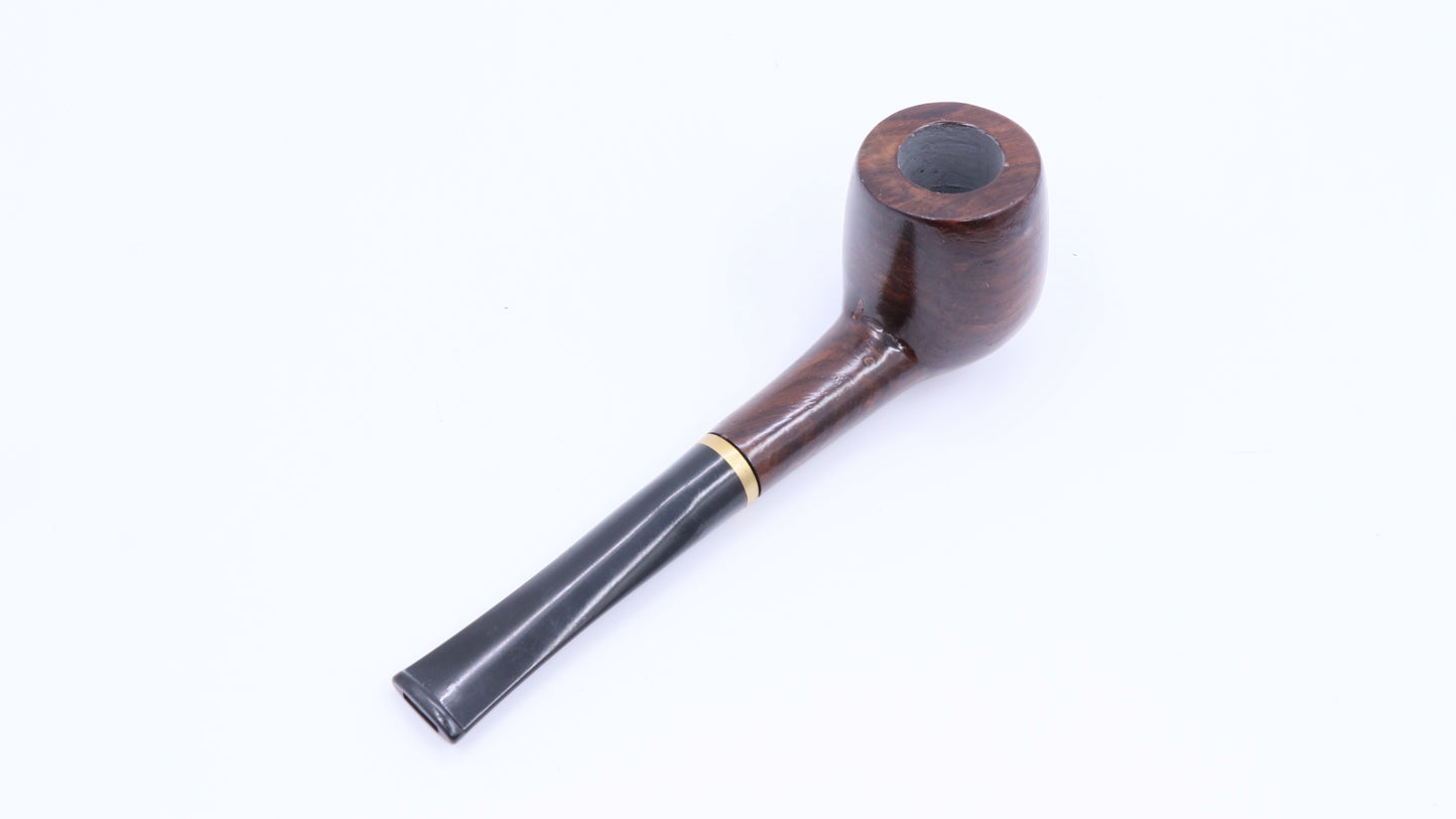 Classic Wooden Pipe - Dark