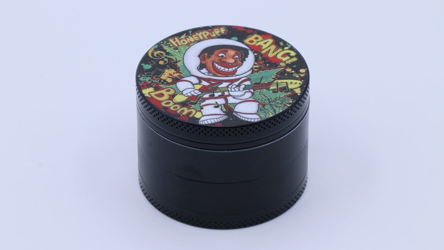 4-Piece Herb Grinder - 50mm Medium H.Puff