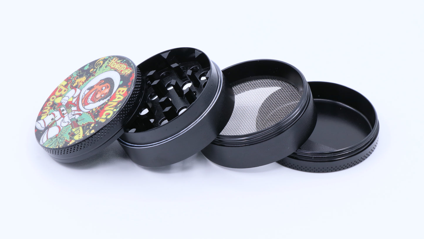 4-Piece Herb Grinder - 50mm Medium H.Puff