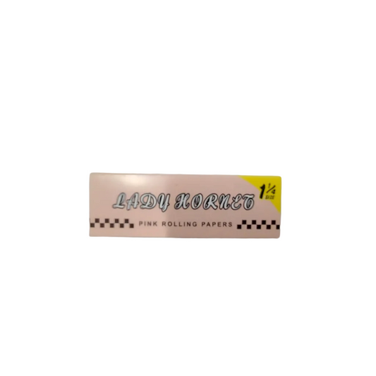 Lady Hornet Pink Rolling Papers - 1¼