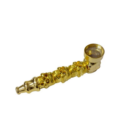 4" Skullz Metallic Pipe