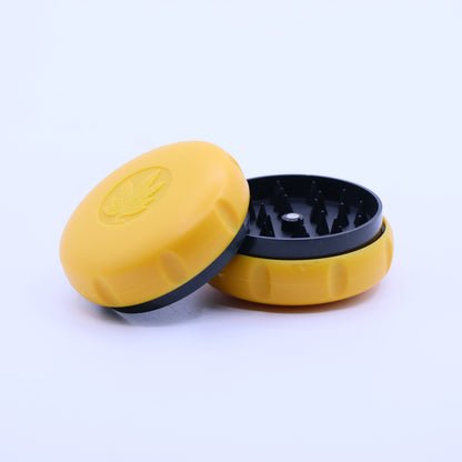 60mm Leaf 2-Part Acrylic Grinder - Large