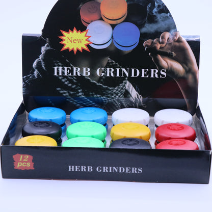 60mm Leaf 2-Part Acrylic Grinder - Large