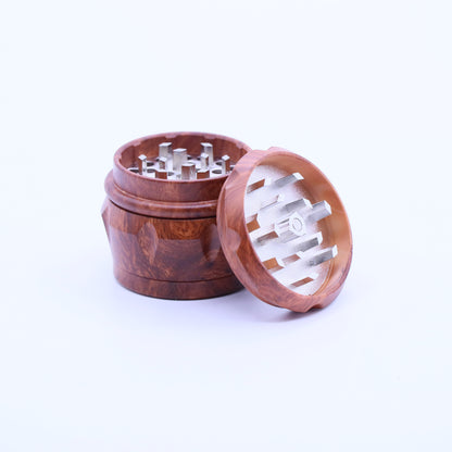 50 mm Woody 4-Part Resin Metallic Grinder - Medium