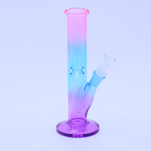 10" Funky Straight Glass Waterpipe