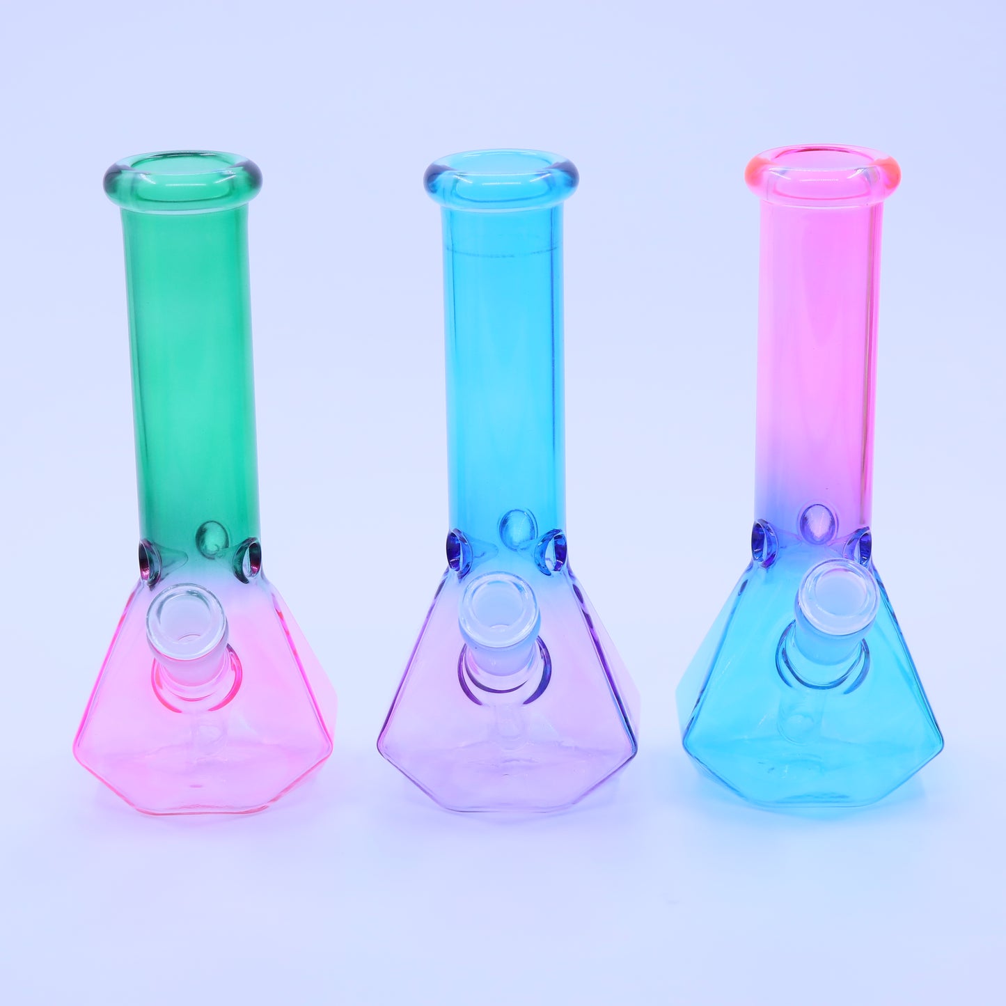 10" Funky Beaker Glass Waterpipe