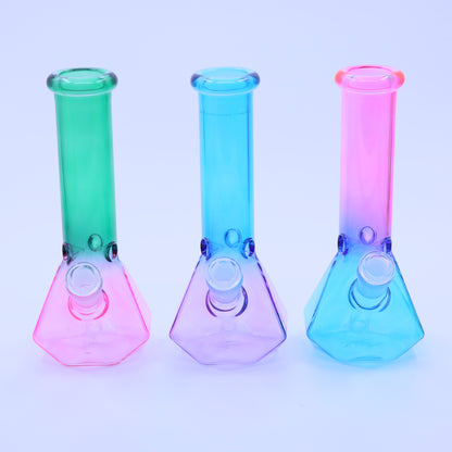 10" Funky Beaker Glass Waterpipe