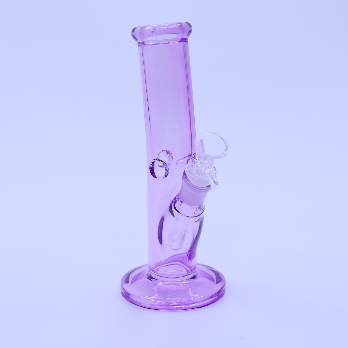 10" Funky Straight Bent Glass Waterpipe