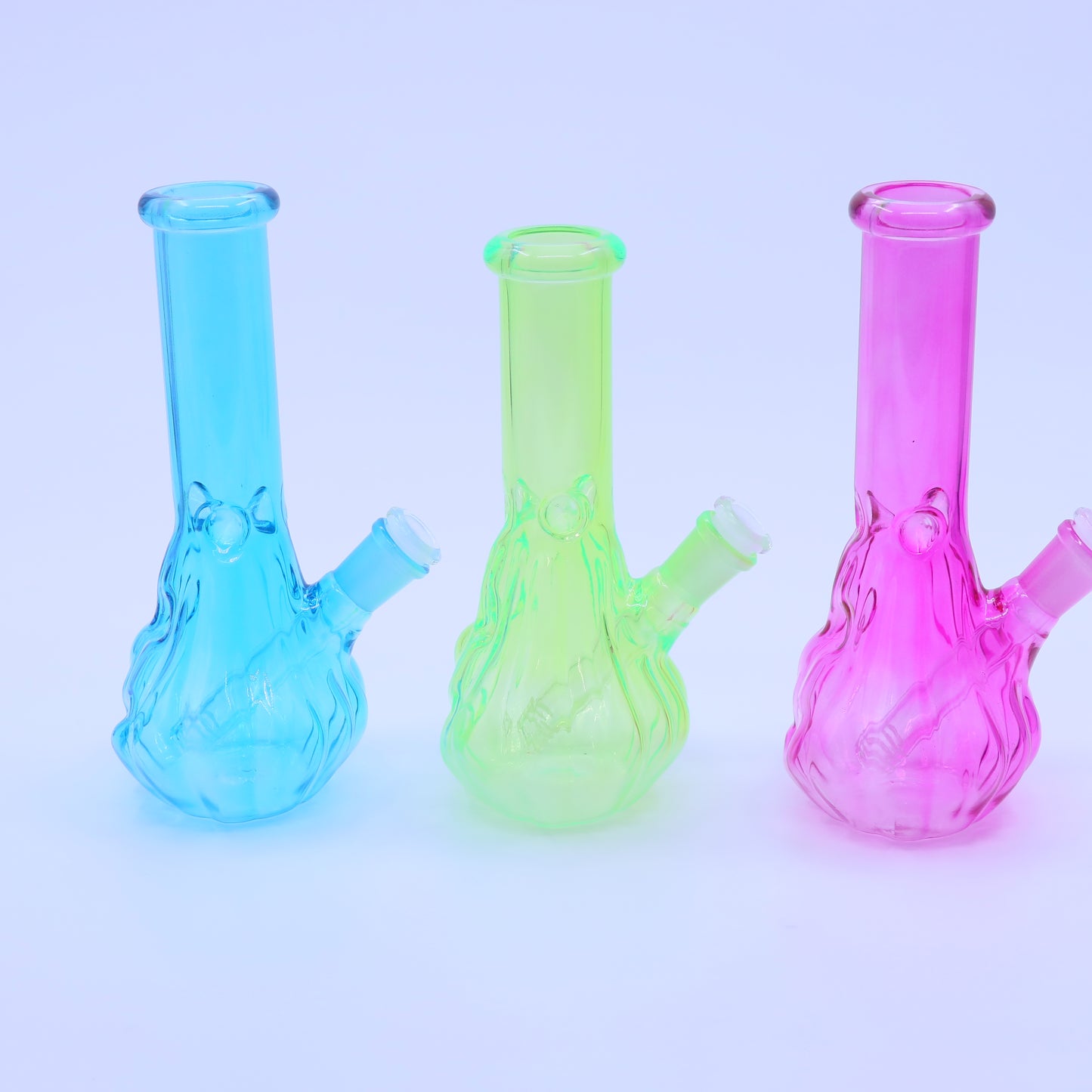 10" Pumpkin Beaker Glass Waterpipe