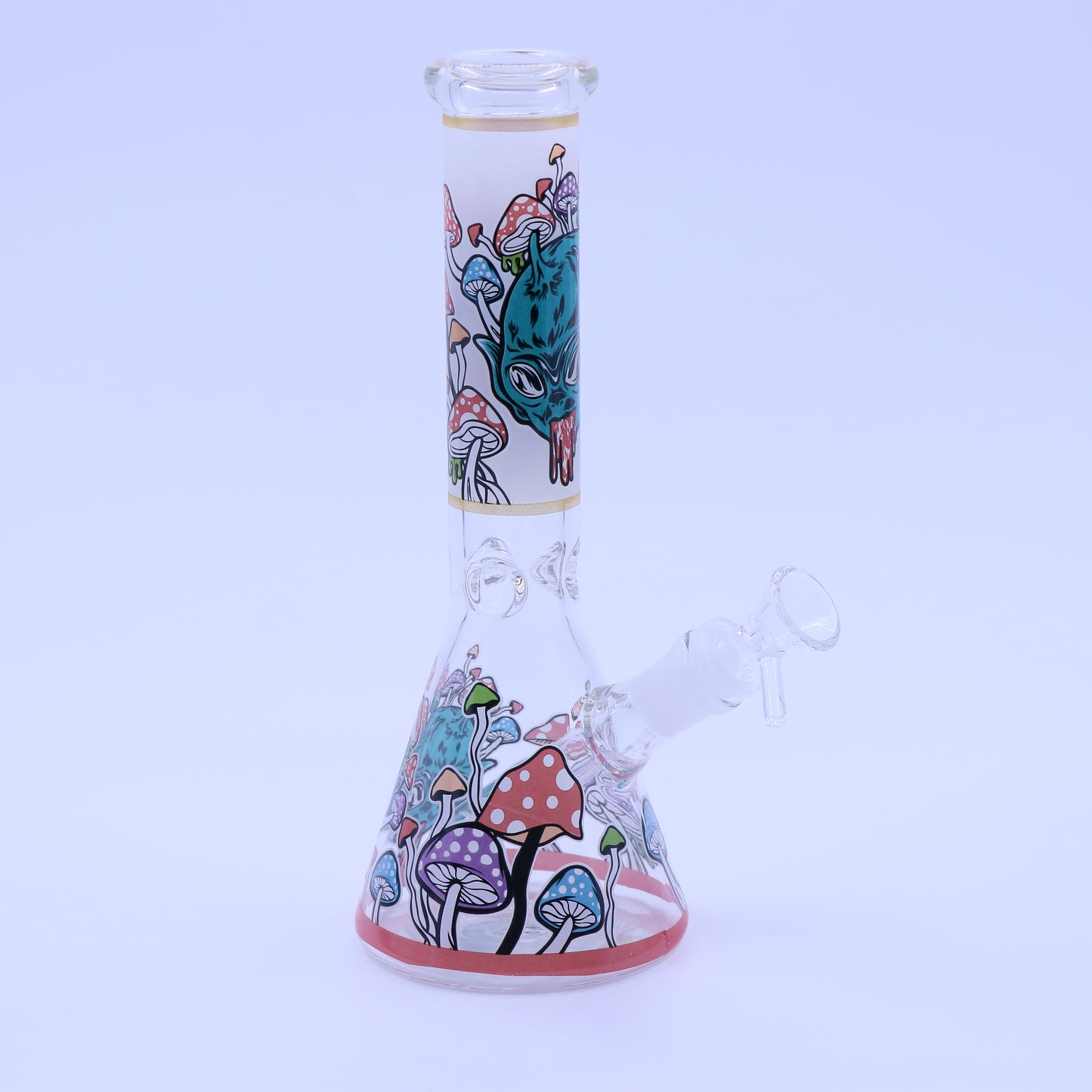 12" Shroomz Beaker Glass Bong