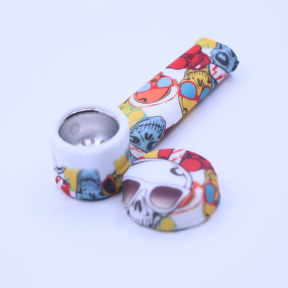4" Fancy Round Silicone Pipe