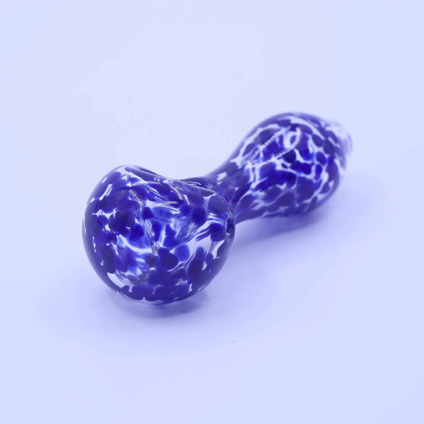 4" Colorblast Spoon Glass Pipe