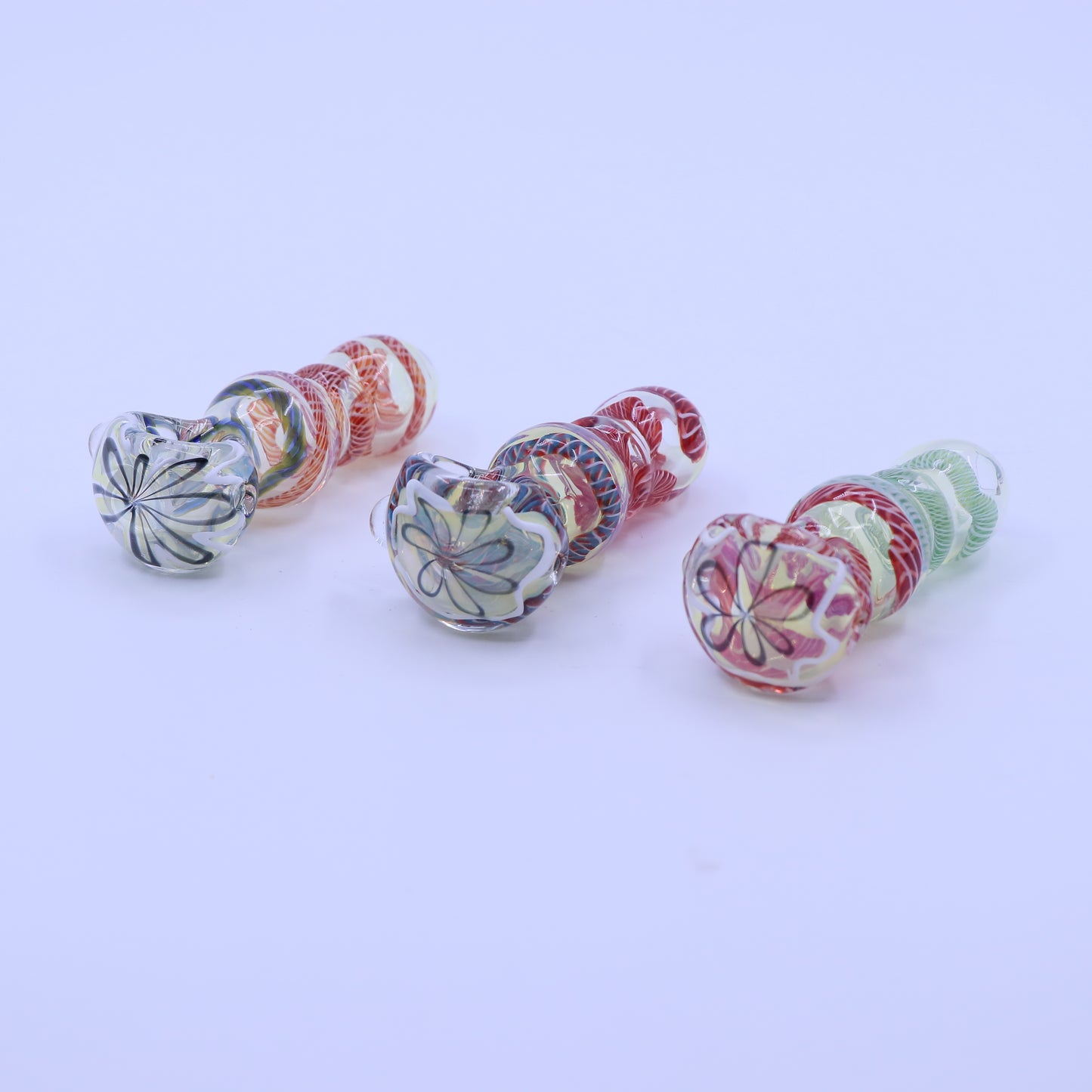 4" Flower Spoon Glass Pipe
