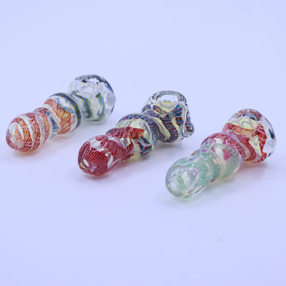 4" Flower Spoon Glass Pipe