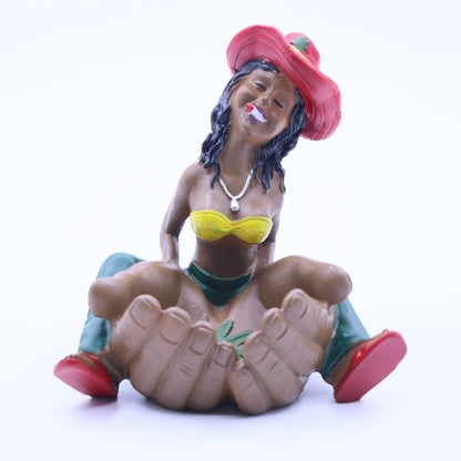 Big Hands Resin Ashtray
