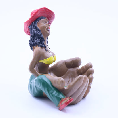 Big Hands Resin Ashtray