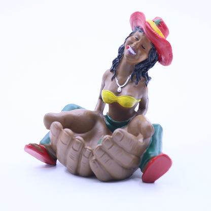 Big Hands Resin Ashtray