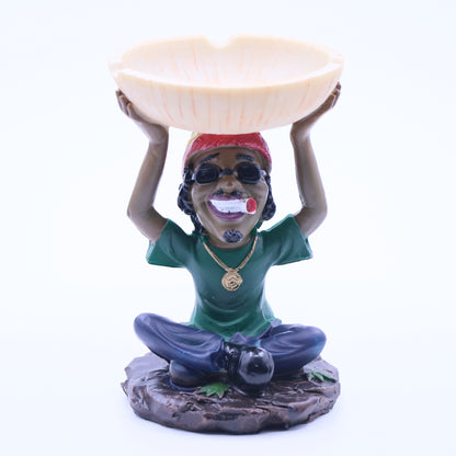 Rasta Resin Ashtray