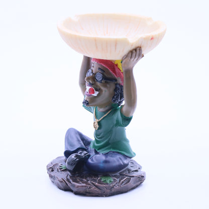 Rasta Resin Ashtray
