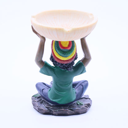 Rasta Resin Ashtray
