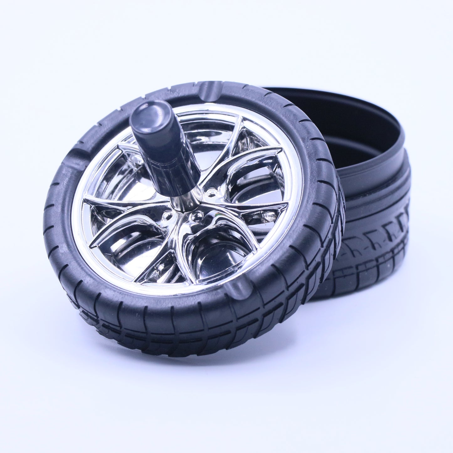 Wheel Metallic Ashtray