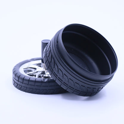 Wheel Metallic Ashtray