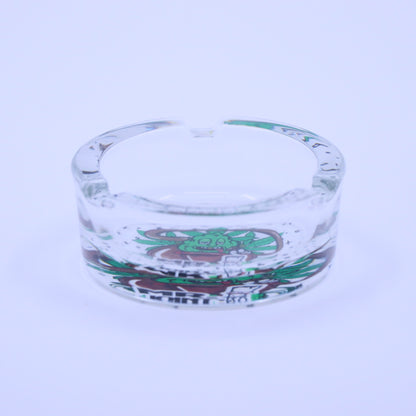 Mr. Joint Round Glass Ashtray