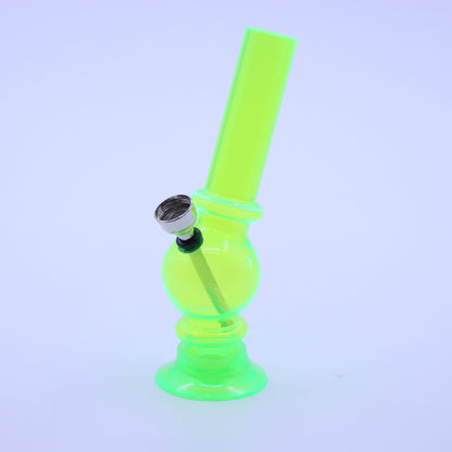 6" Neon Acrylic Waterpipe - Mini