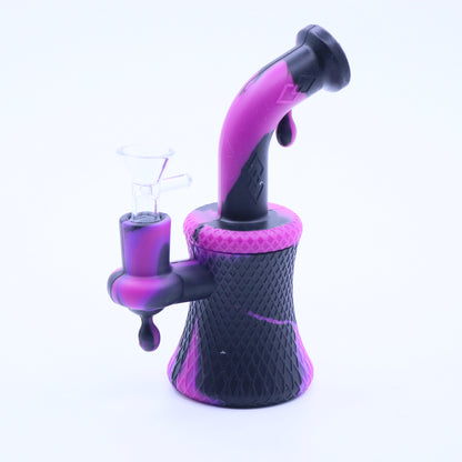 8" Drops Silicone Waterpipe