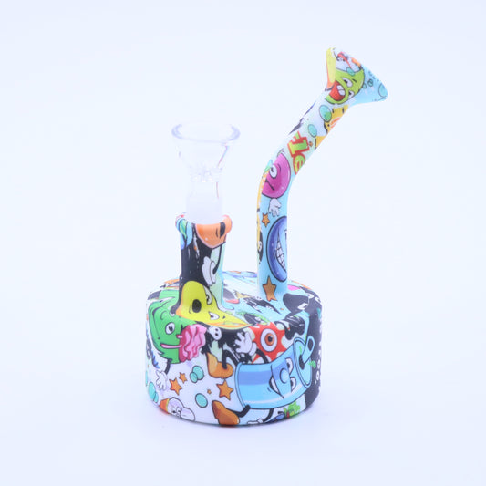 6" Mini- Chalice Silicone Waterpipe - Small