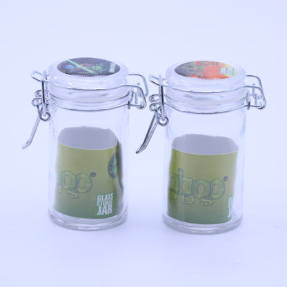 Fancy Air-tight Glass Stash Jar