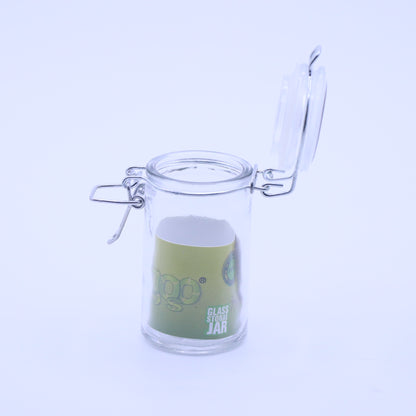 Fancy Air-tight Glass Stash Jar