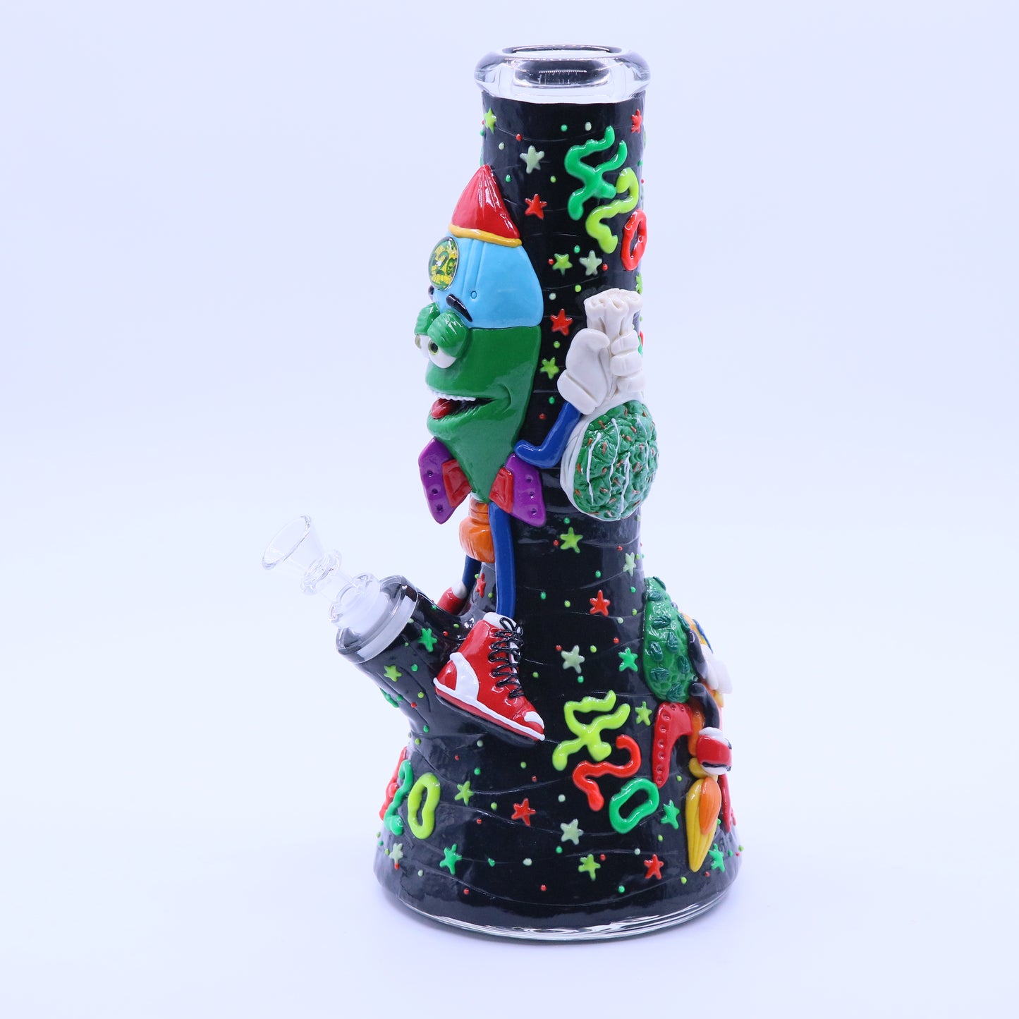 12" Heady Glass Waterpipe - 420