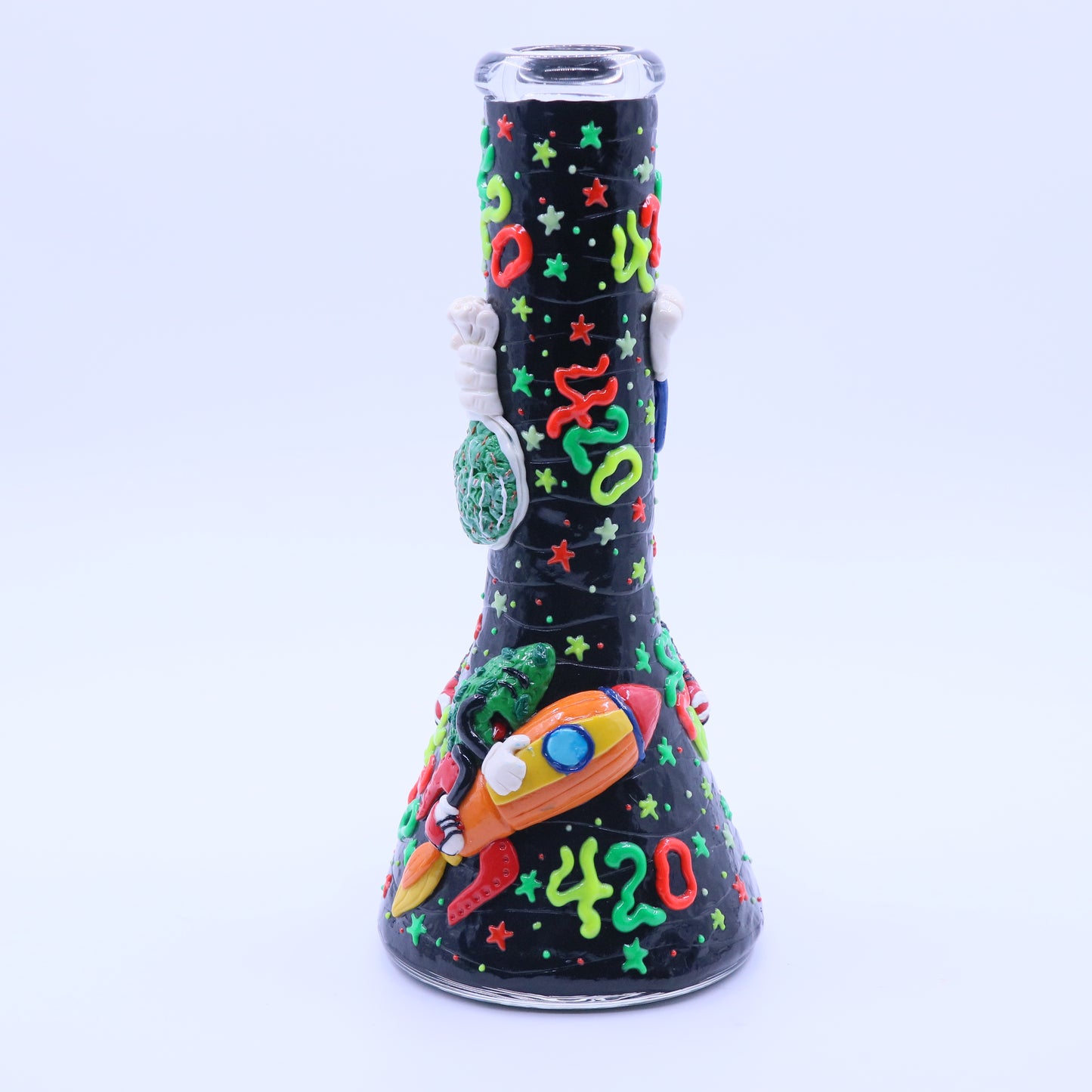 12" Heady Glass Waterpipe - 420