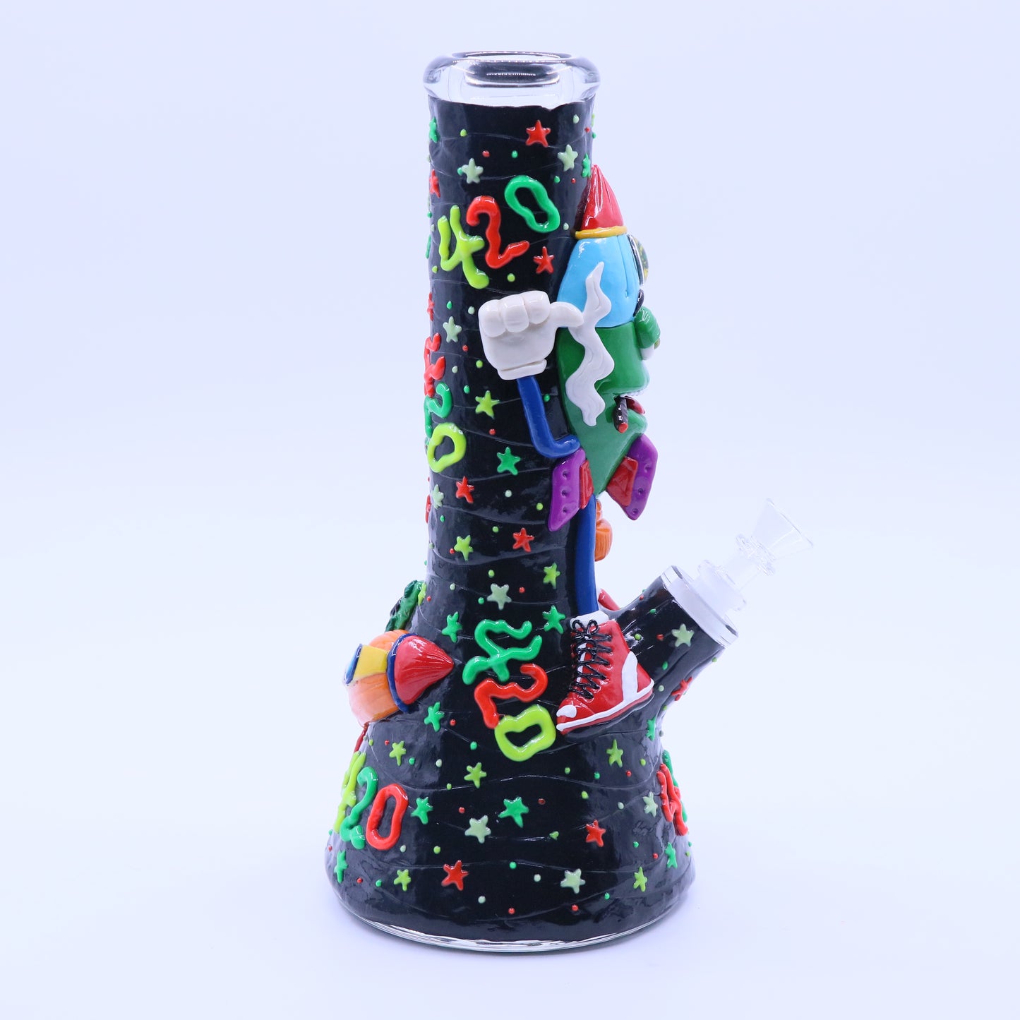 12" Heady Glass Waterpipe - 420