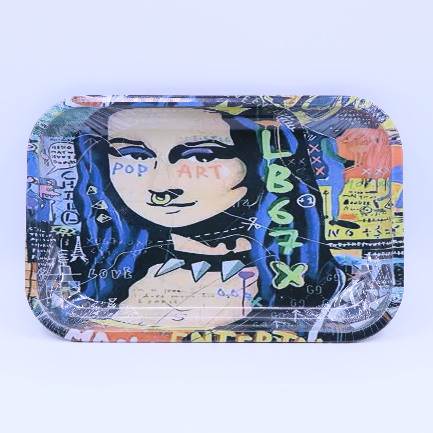 Bckwoods Monalisa Metallic Rolling Tray - Large