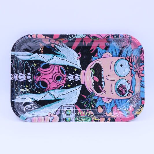 Bckwoods Rikk Metallic Rolling Tray - Large