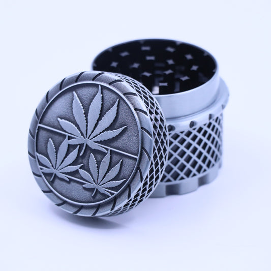 55mm Leaf All Magnetic 4-Part Metallic Grinder - Medium