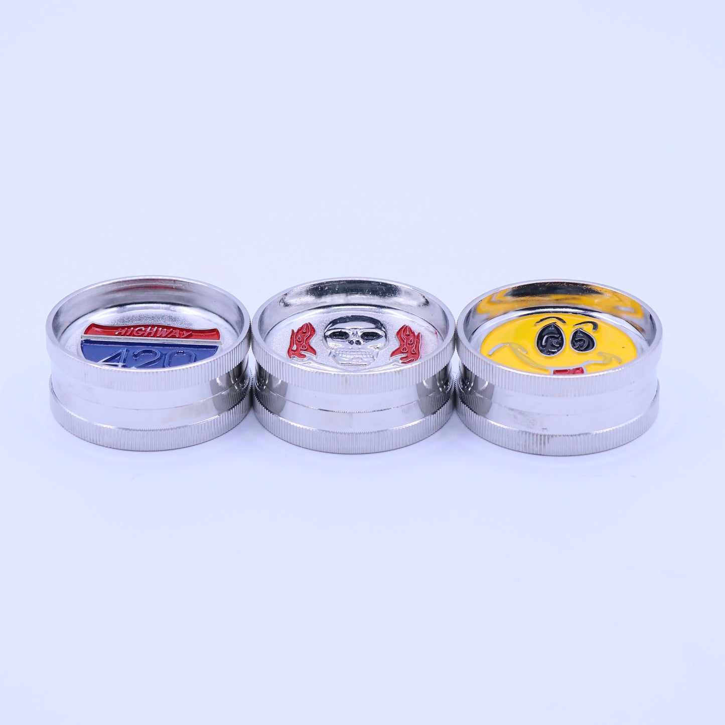 50mm Meme 2-Part Metallic Grinder - Medium