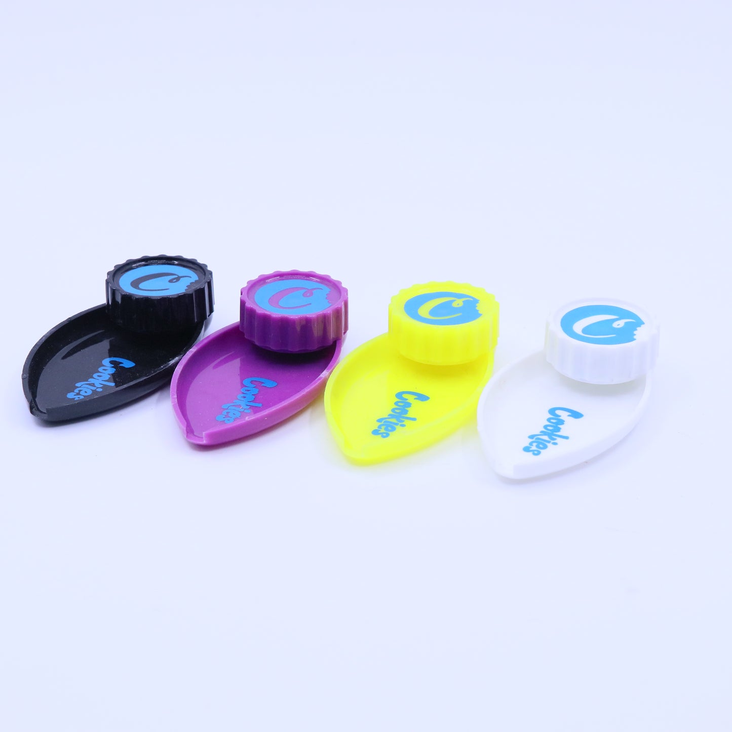 40mm Cookies 2-Part Plastic Grinder & Tray - Small